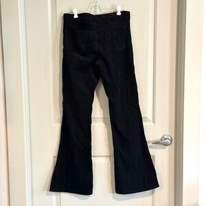 Madcap England Flare Black Corduroy Bell Bottoms Pants Women's 28R Y2K Indie